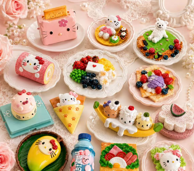Cute 3D Simulated Cartoon Magnetic Refrigerator Magnets